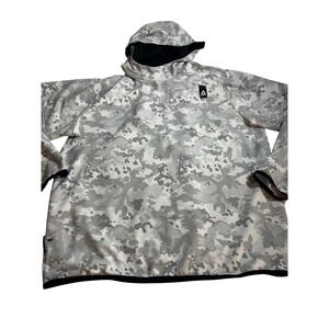 Reebok Camo Hoodie Pullover Activewear Athletic Men's Size 2XLT